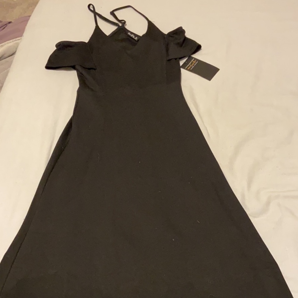 NanaMacs Original Long black Maxi Dress